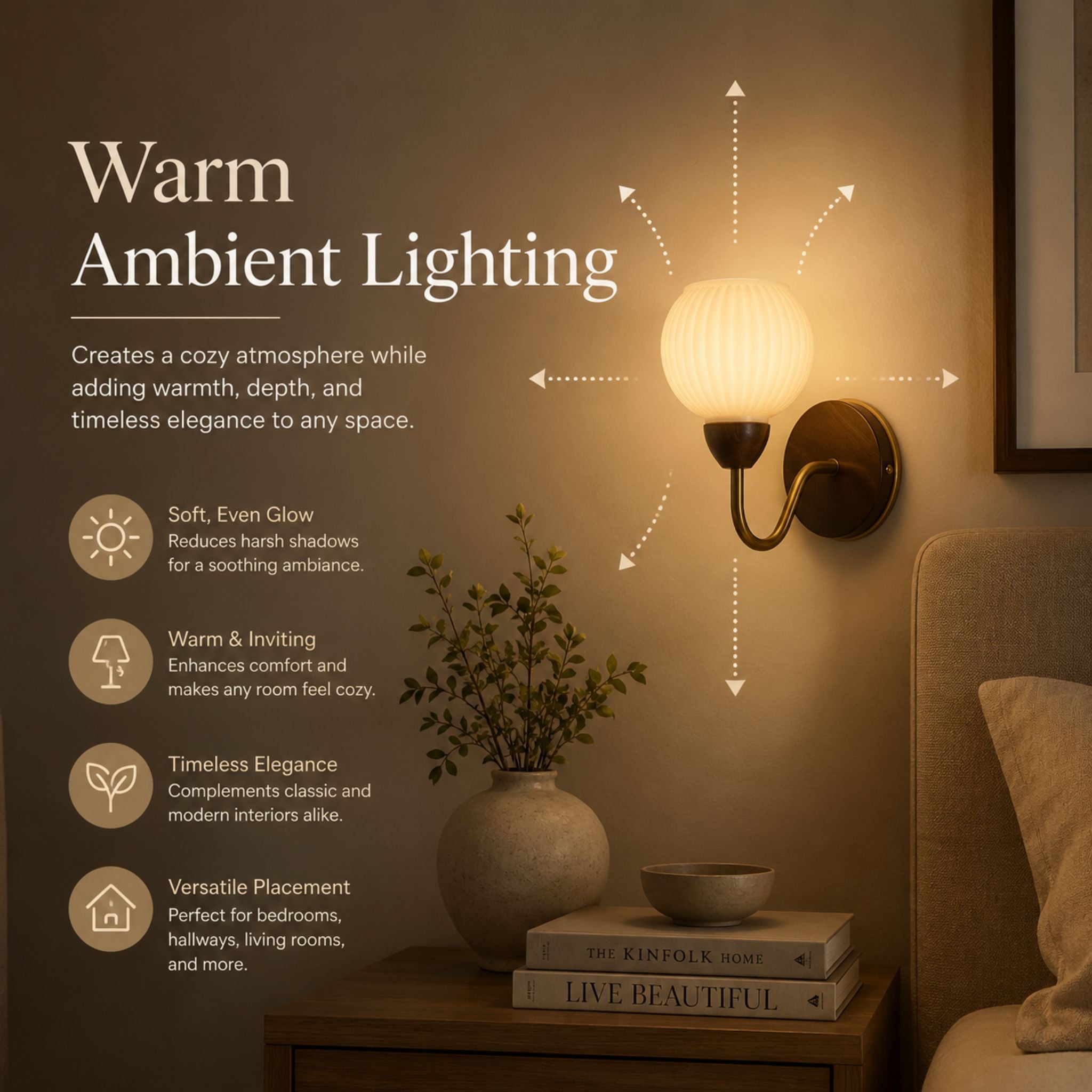 The Hearth Glow Wall Sconce