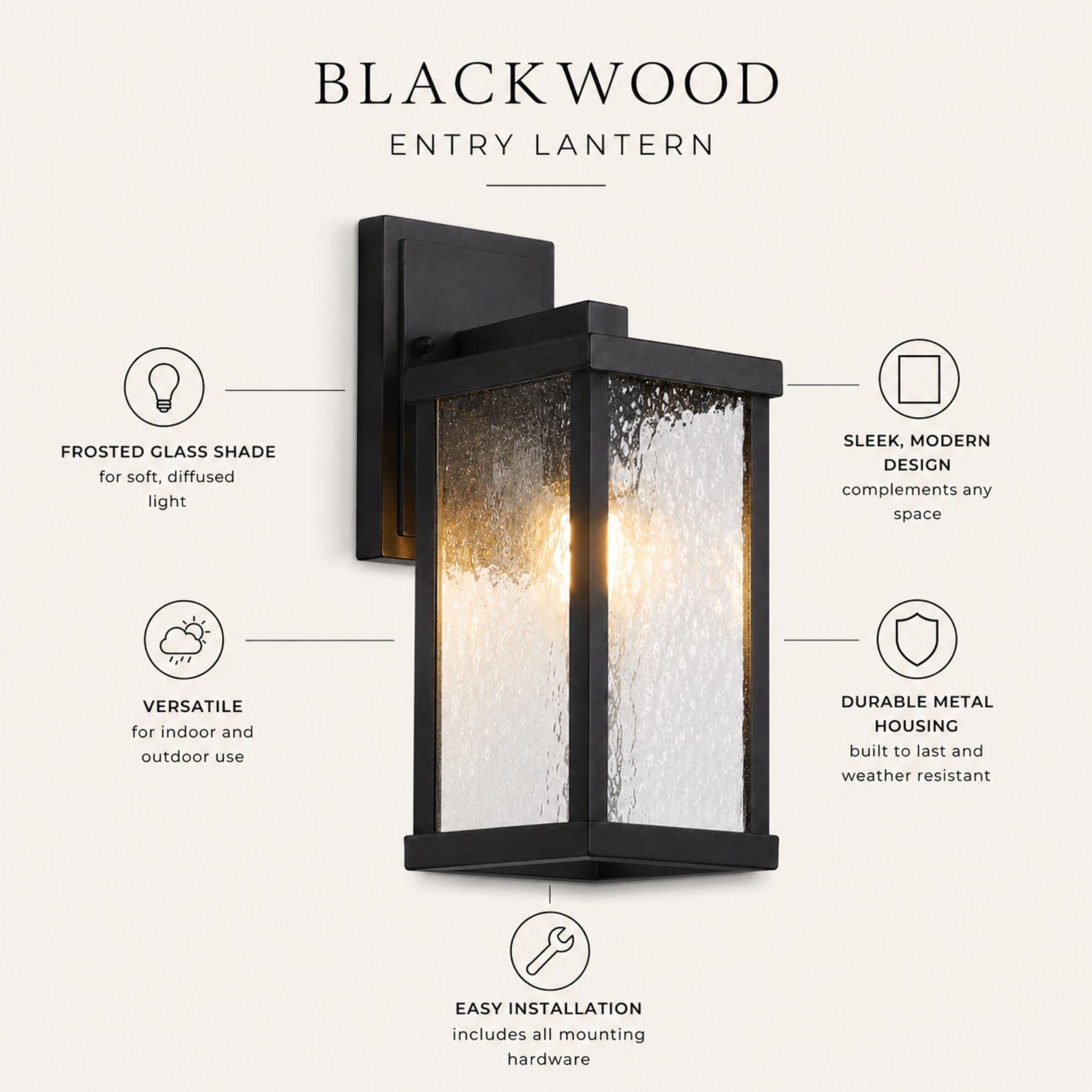 The Blackwood Entry Lantern