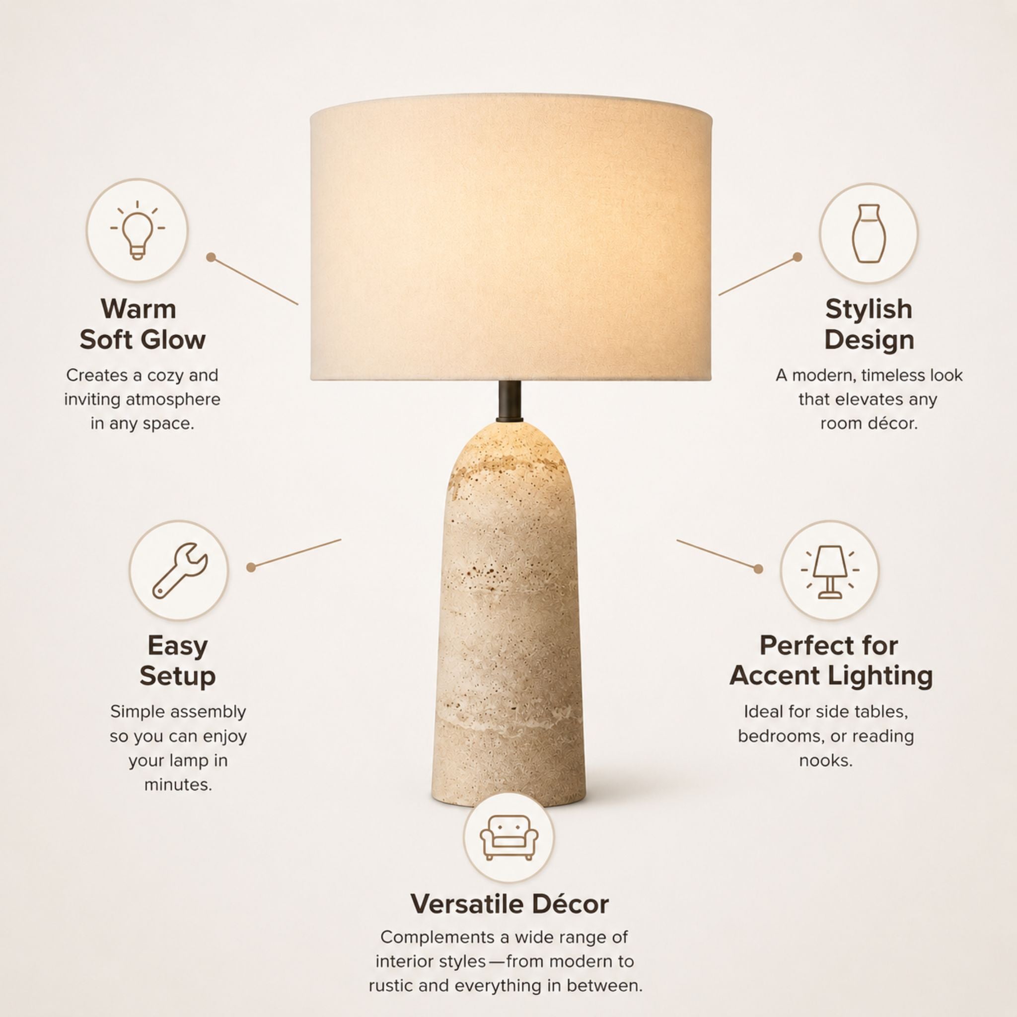 The Driftstone Table Lamp