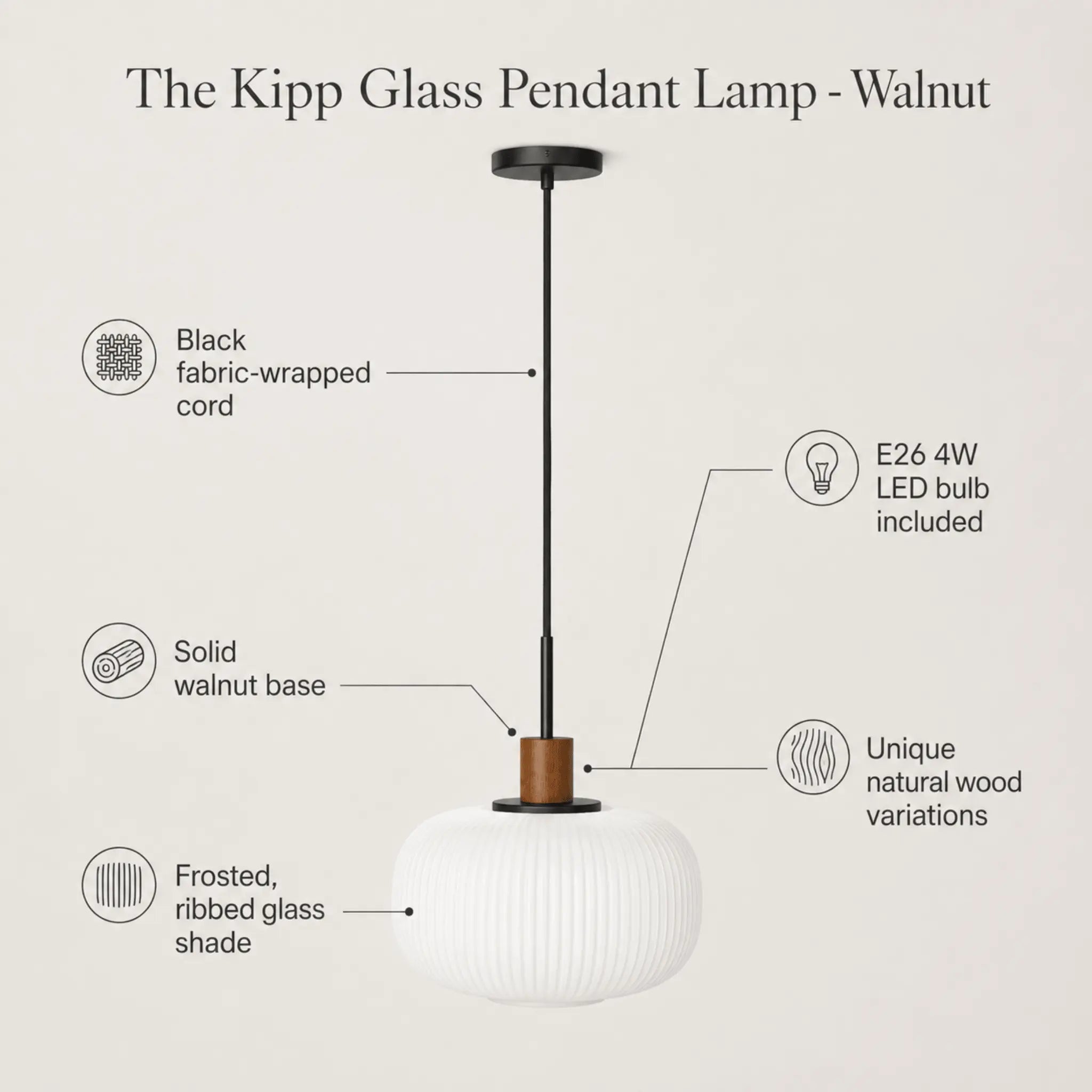 The Warm Glow Pendant Lamp