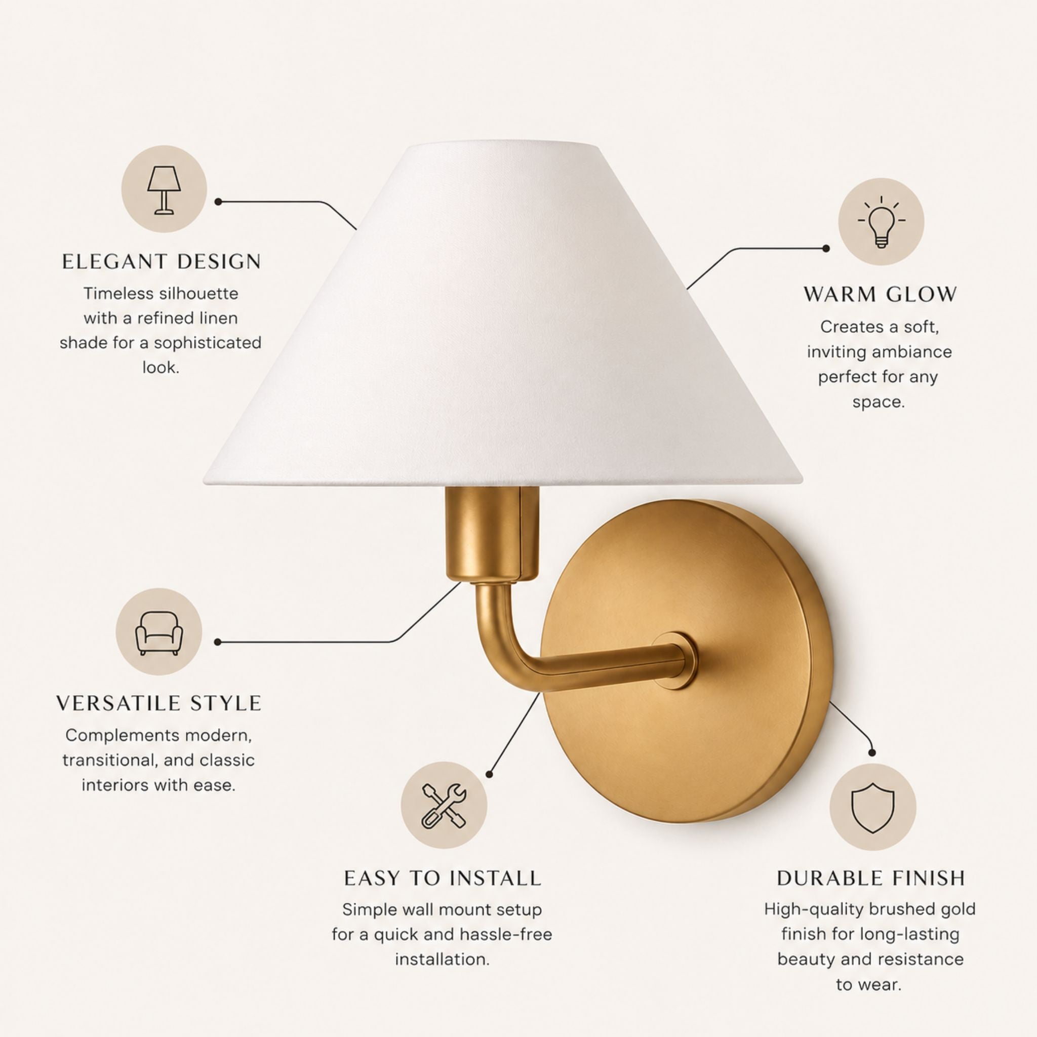 The Quiet Luxury Wall Sconce
