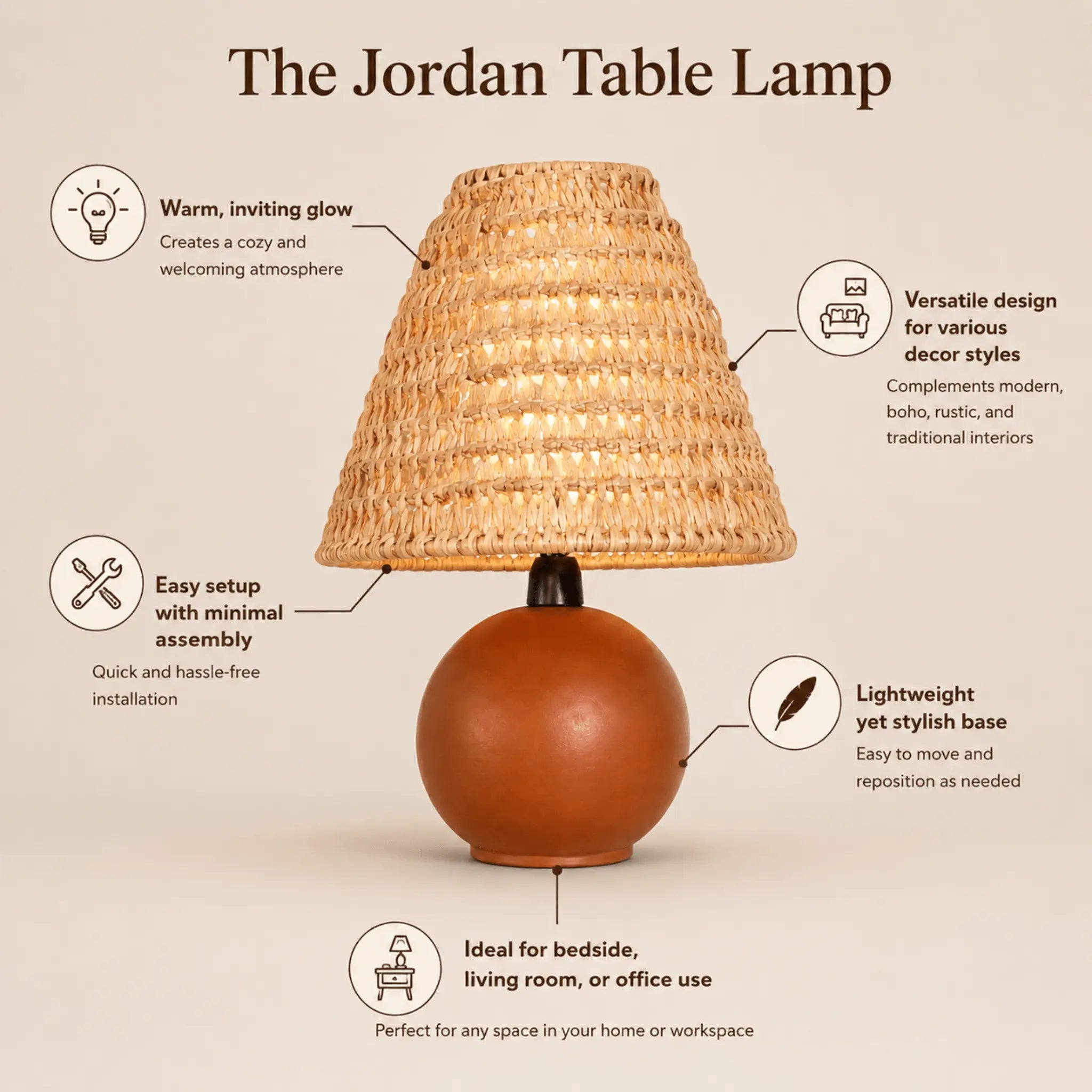 The Finishing Touch Table Lamp
