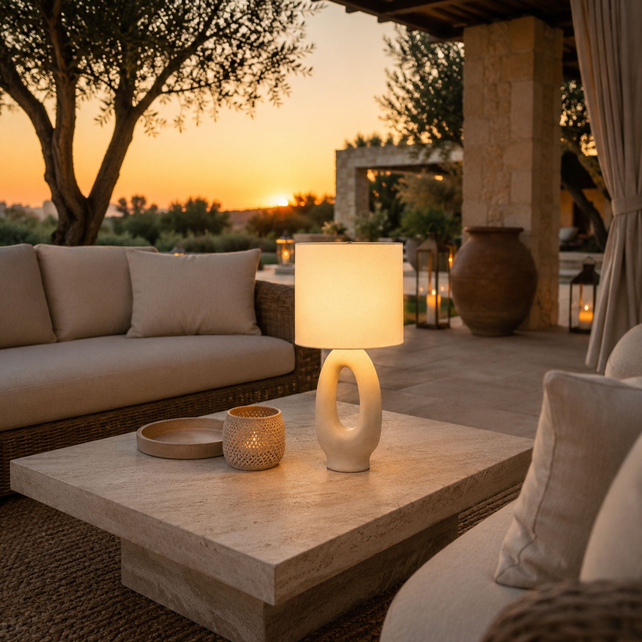 The Calm Haven Table Lamp