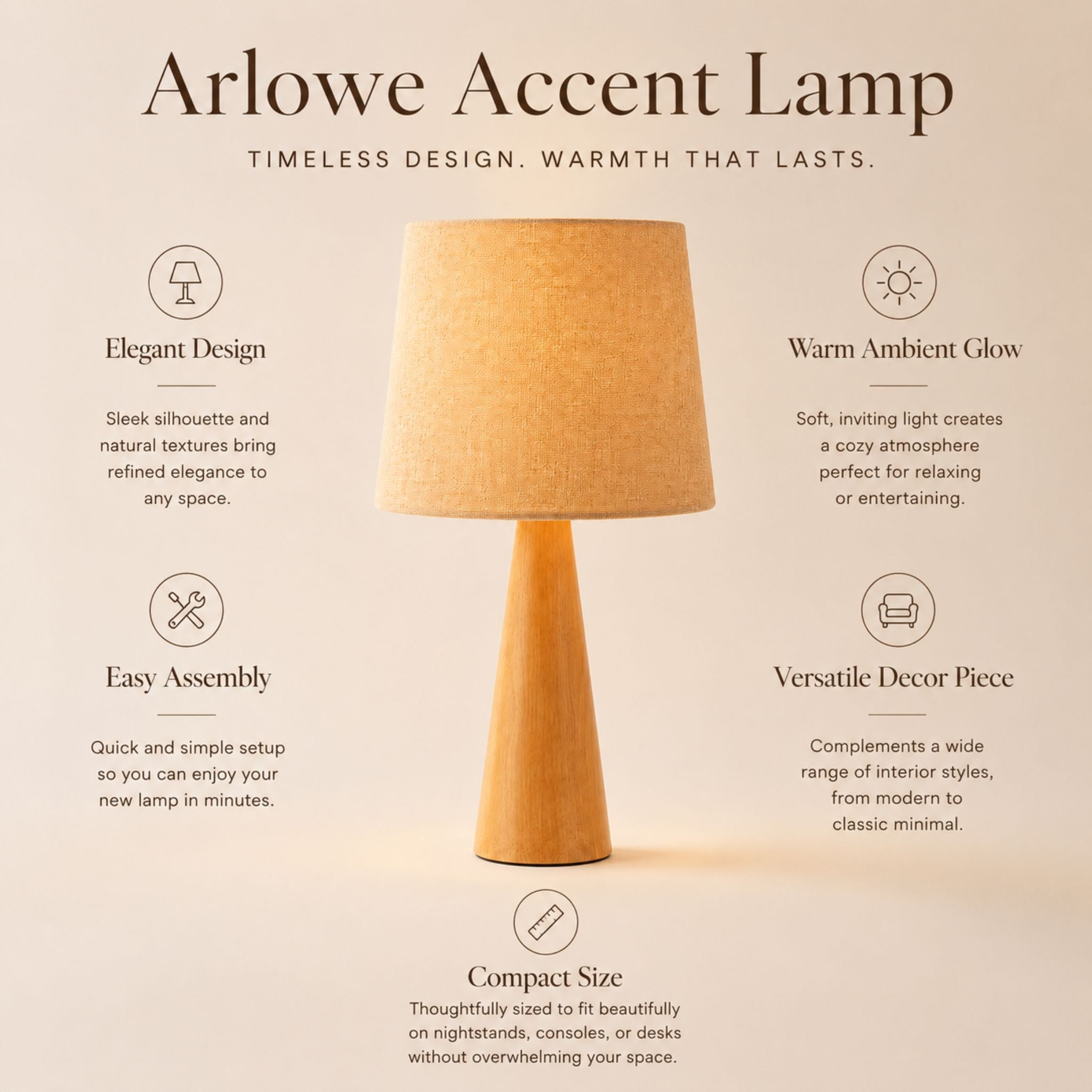 The Styled Corner Desk Lamp