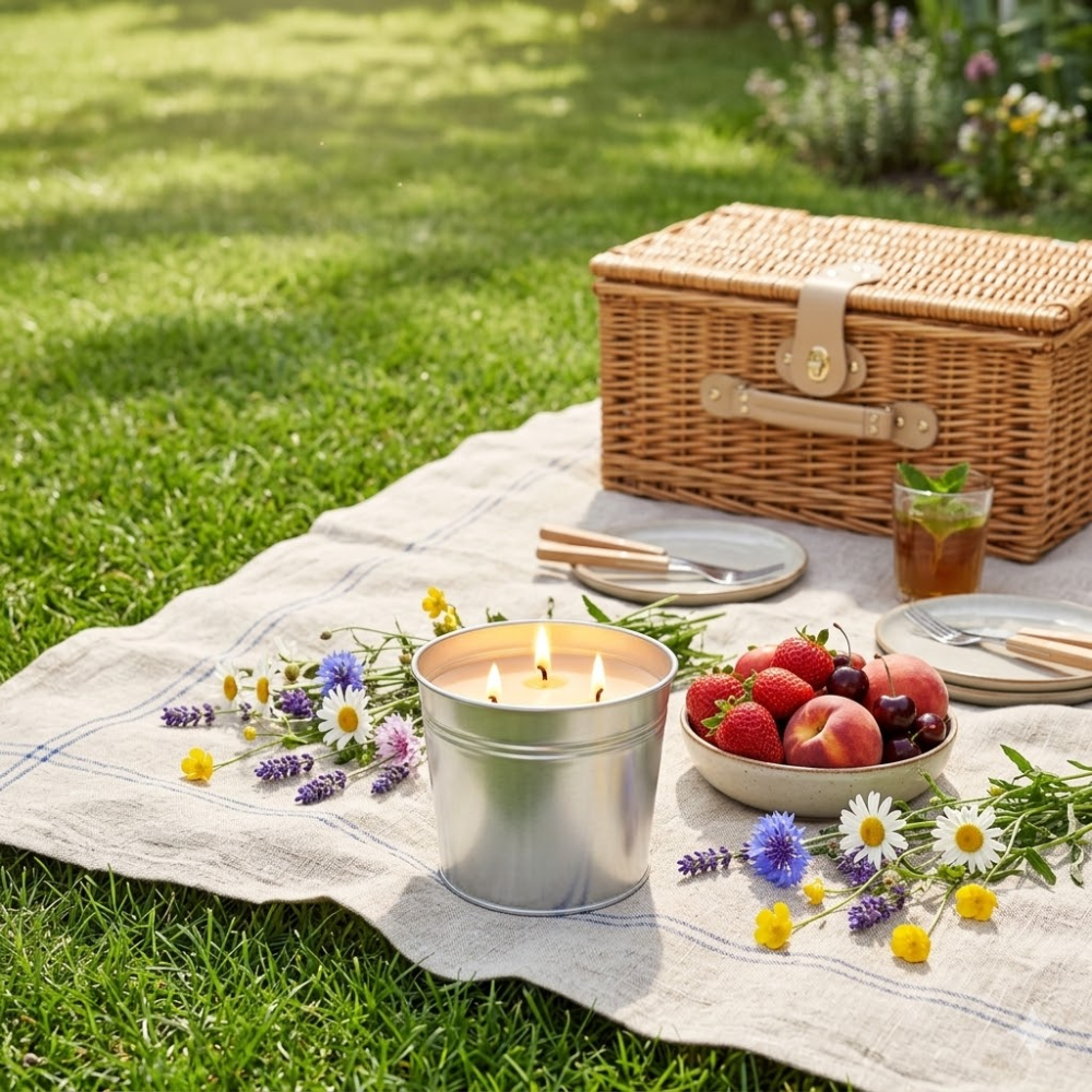 The Garden Candle — Summer Evenings in a Single Flame
