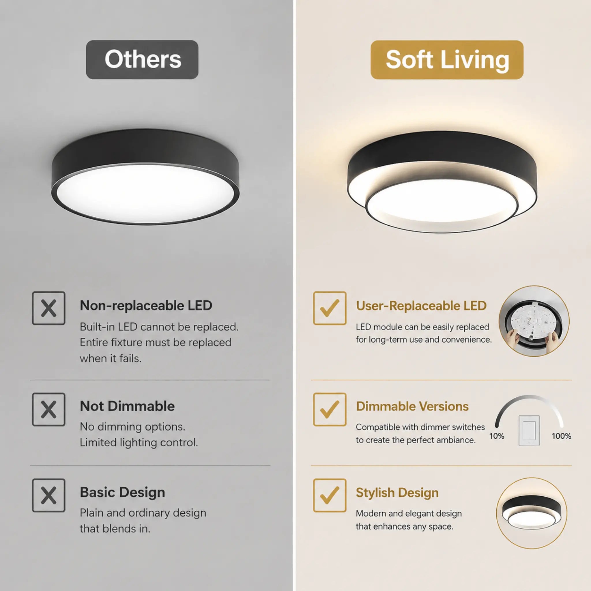 The Quiet Glow Ceiling Lamp