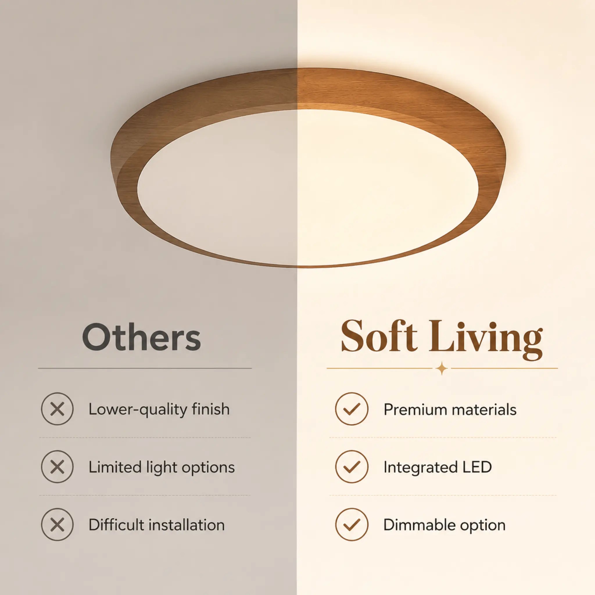 The Soft Pebble Ceiling Light