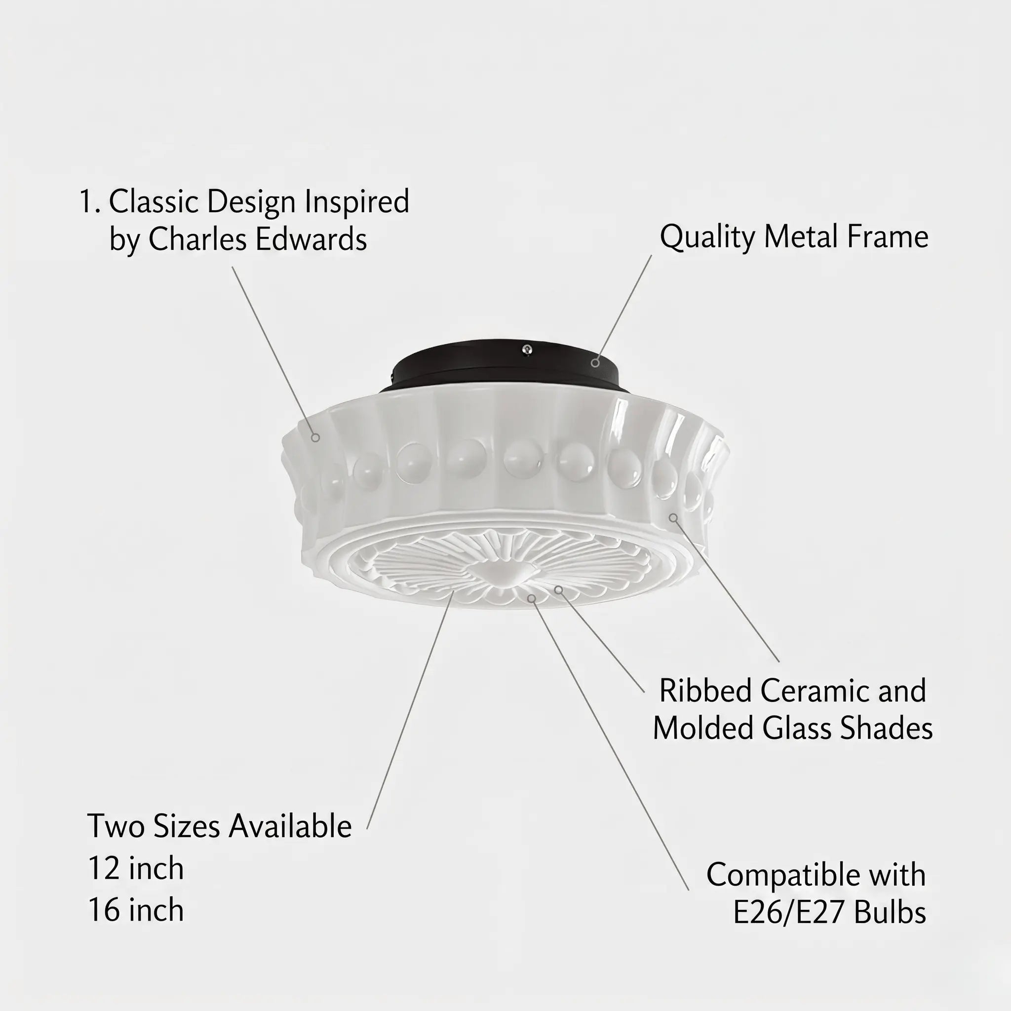 The Heritage Ceiling Lamp