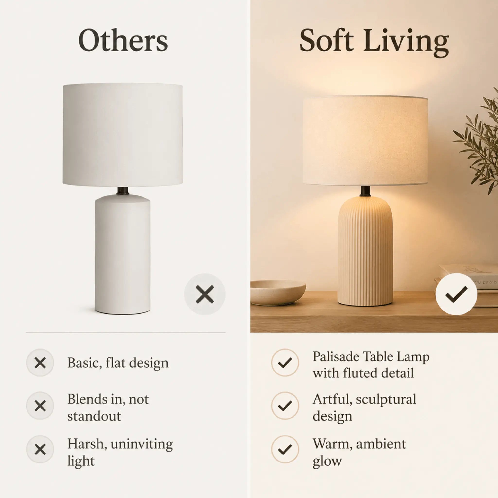 The Sculpted Glow Table Lamp