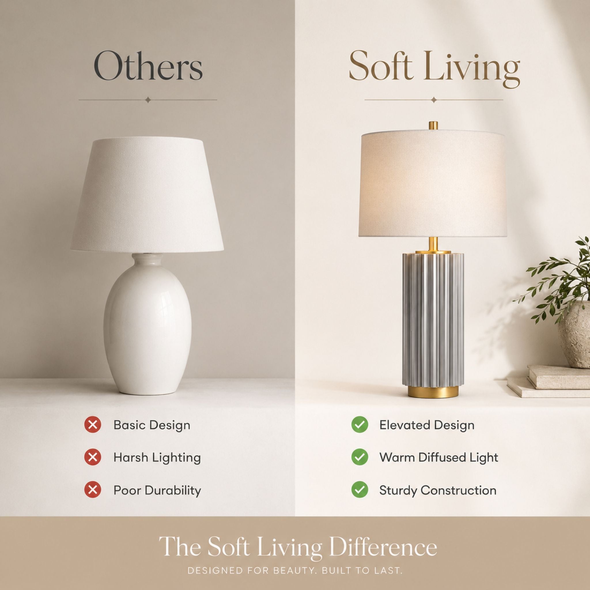 The Tambour Table Lamp