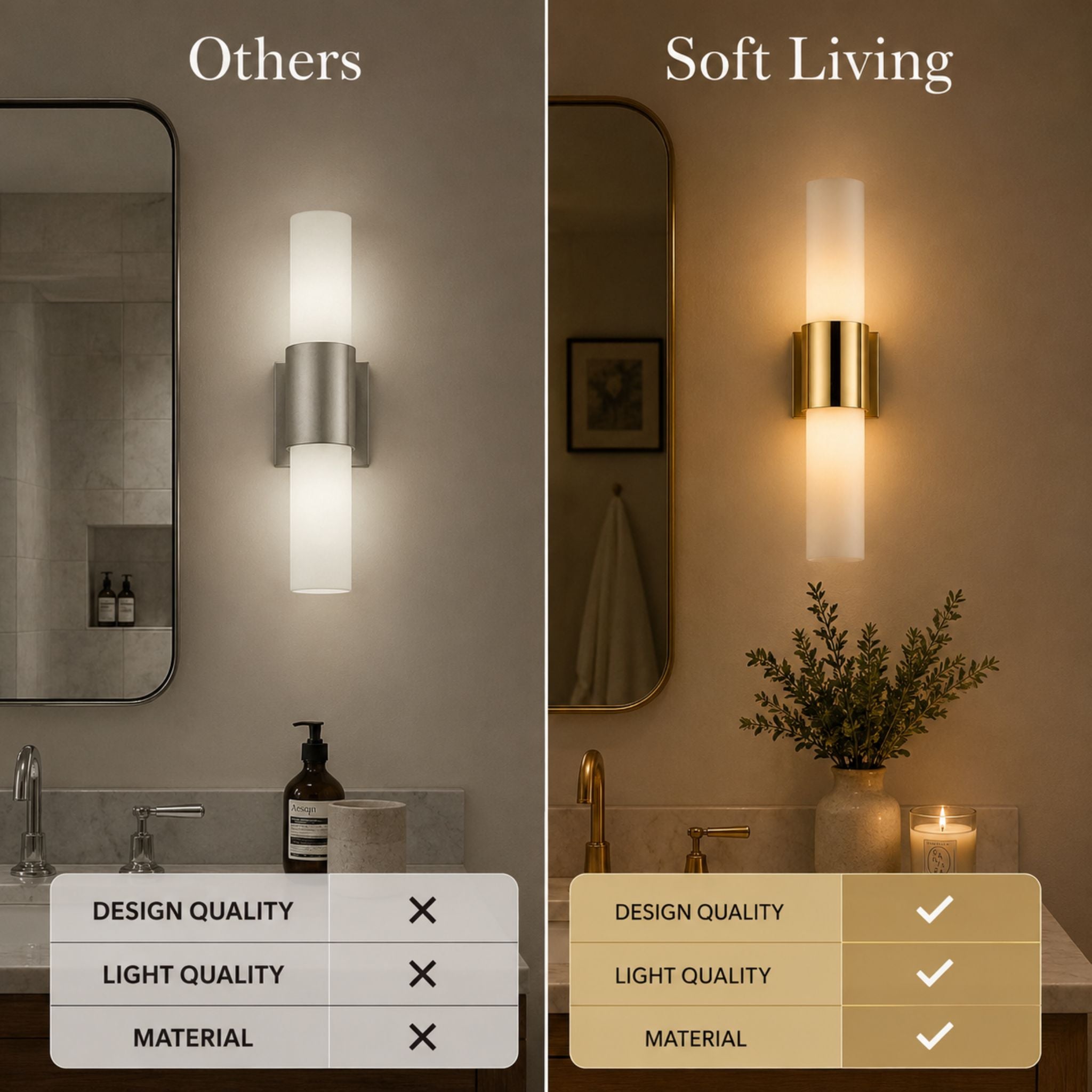 The Sutton Luxe Vanity Sconce
