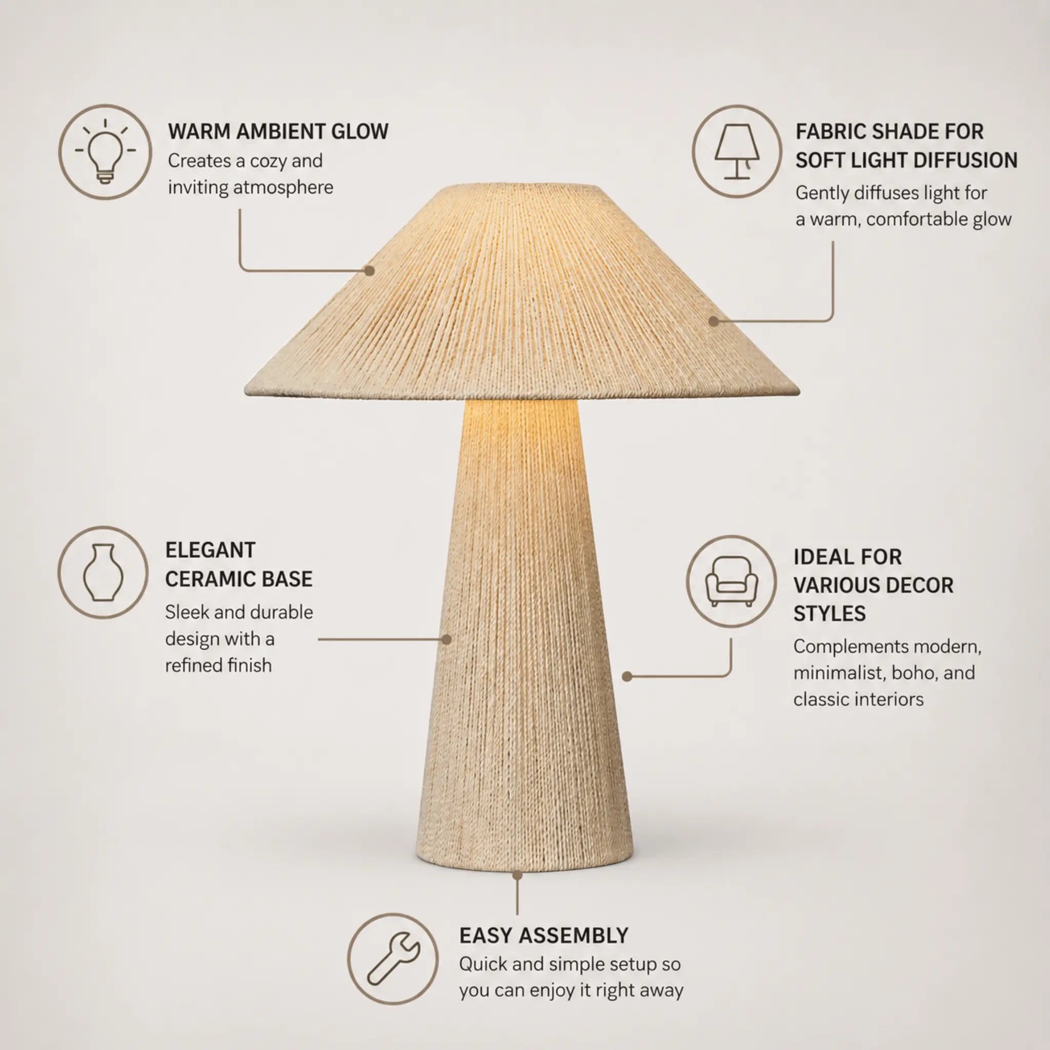 The Warm Glow Table Lamp