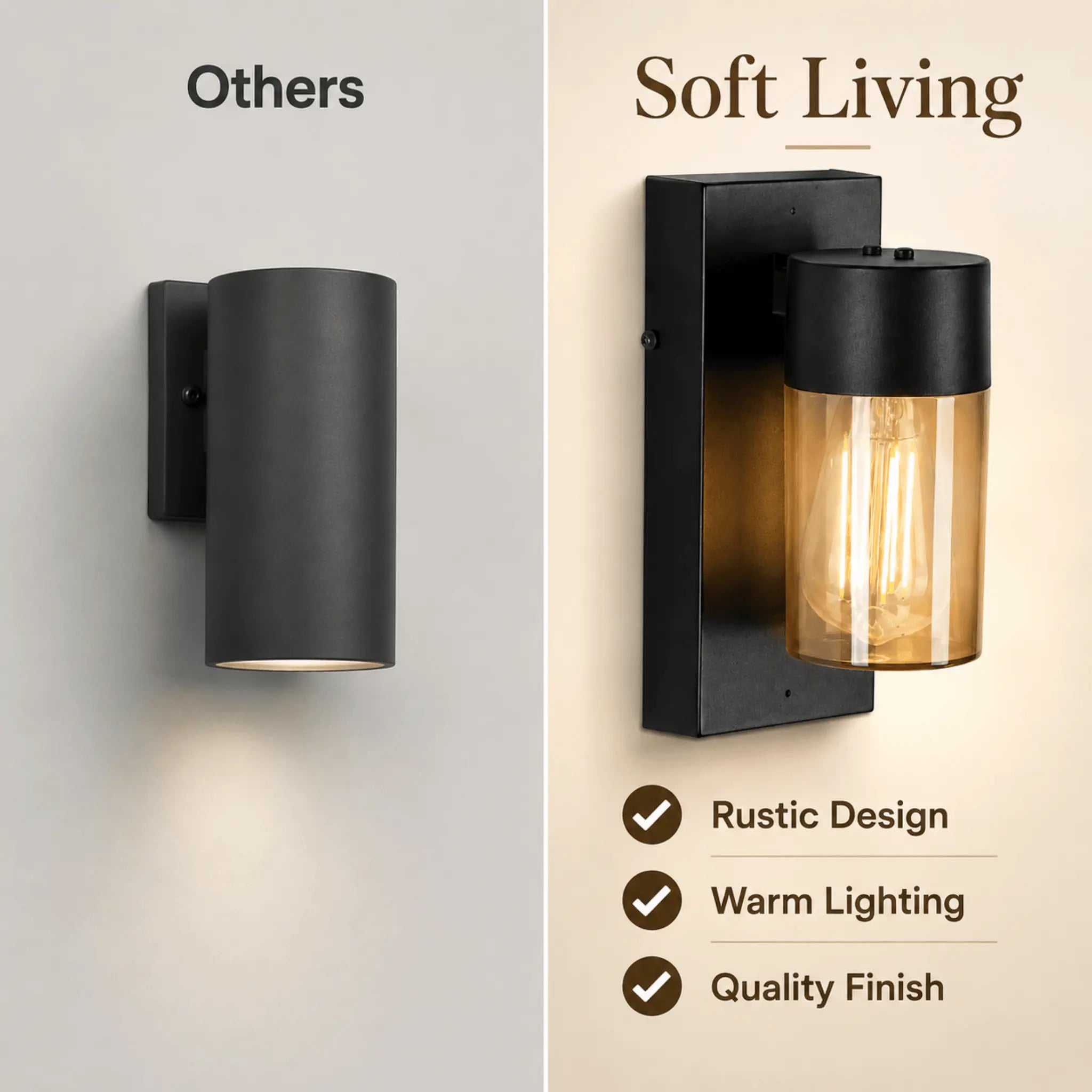 The Sequoia Wood Wall Sconce