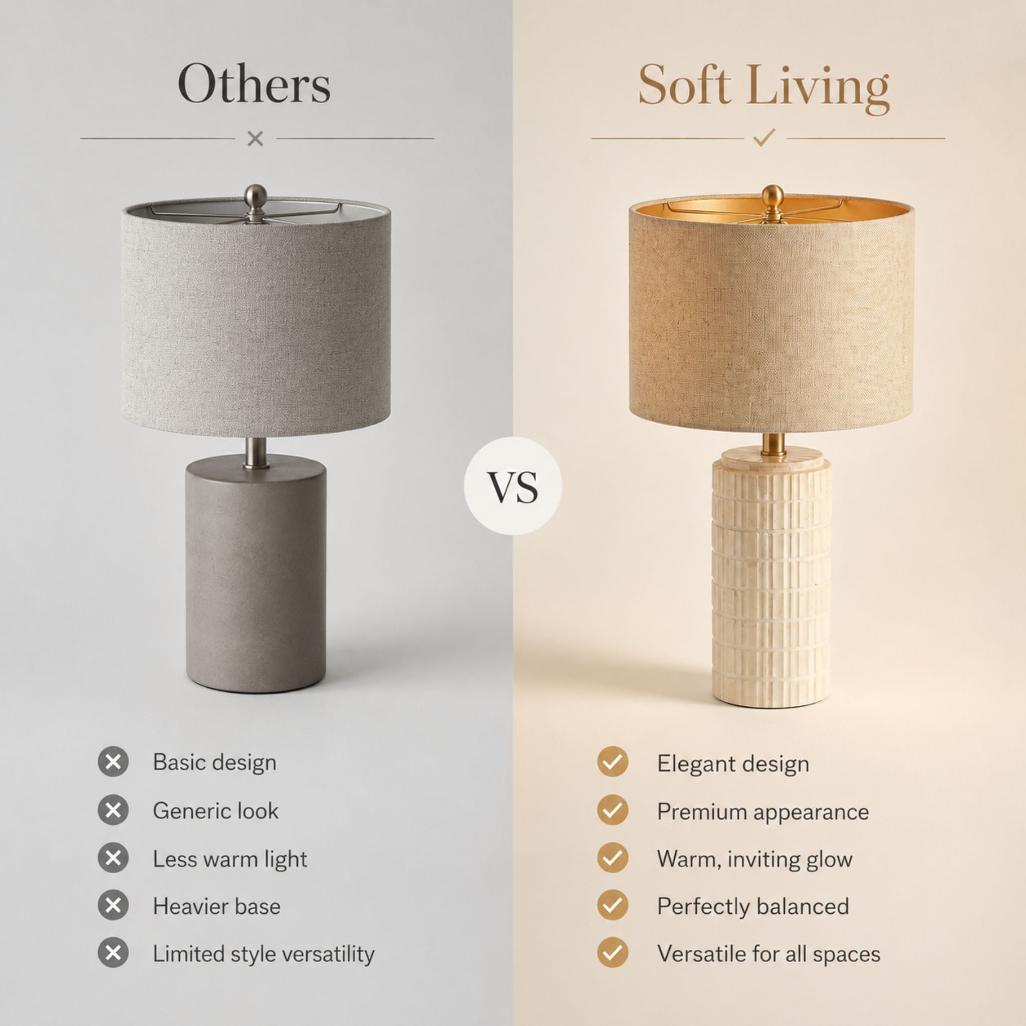 The Moderne Stone Lamp