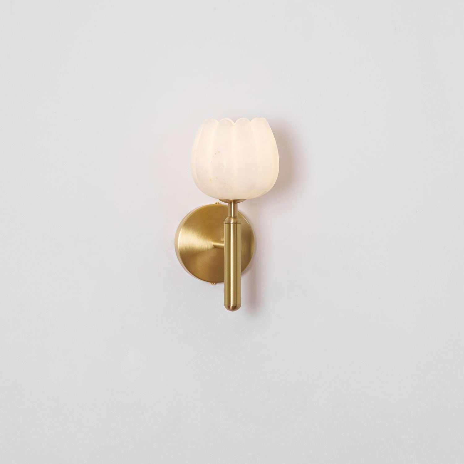 The Alabaster Bloom Wall Light