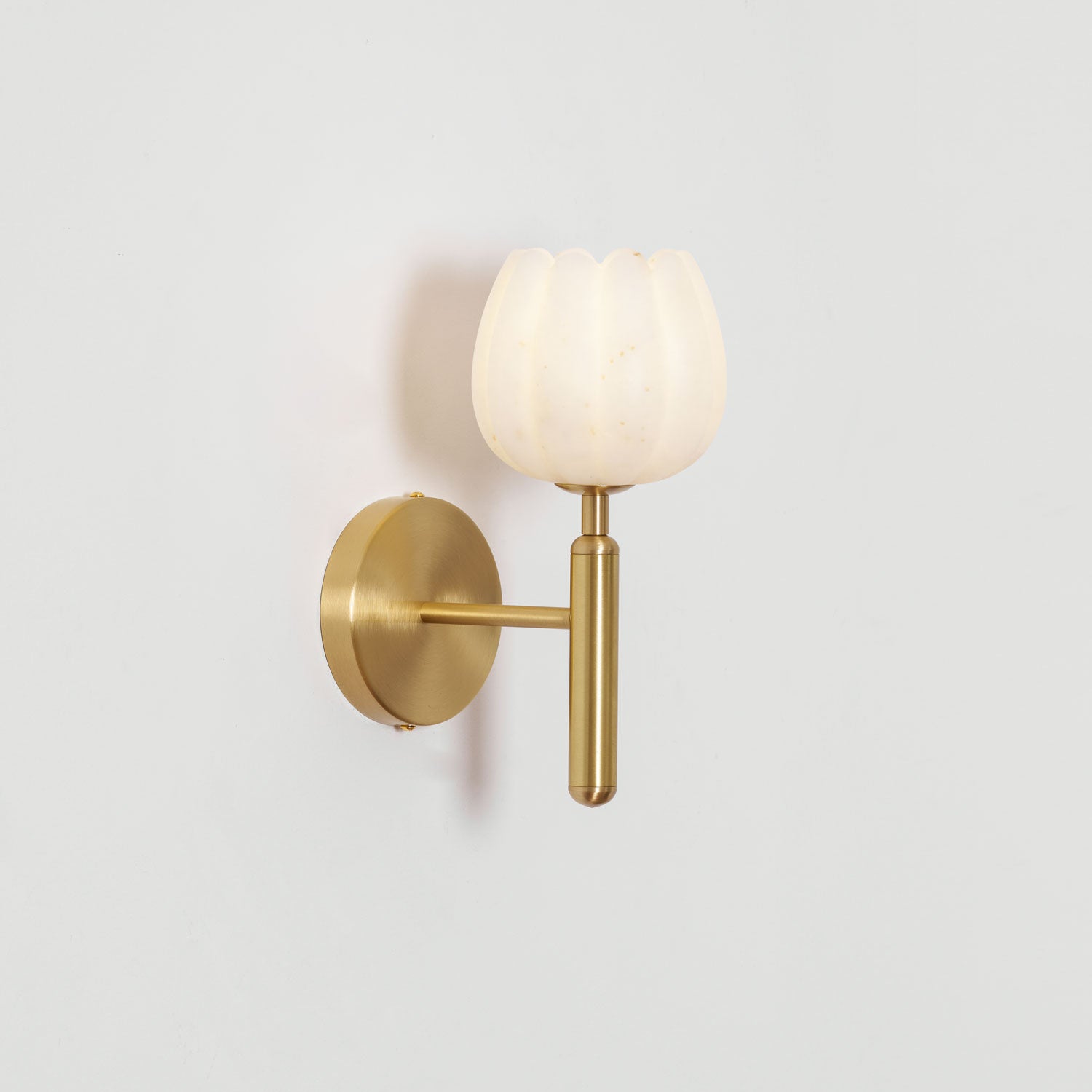 The Alabaster Bloom Wall Light