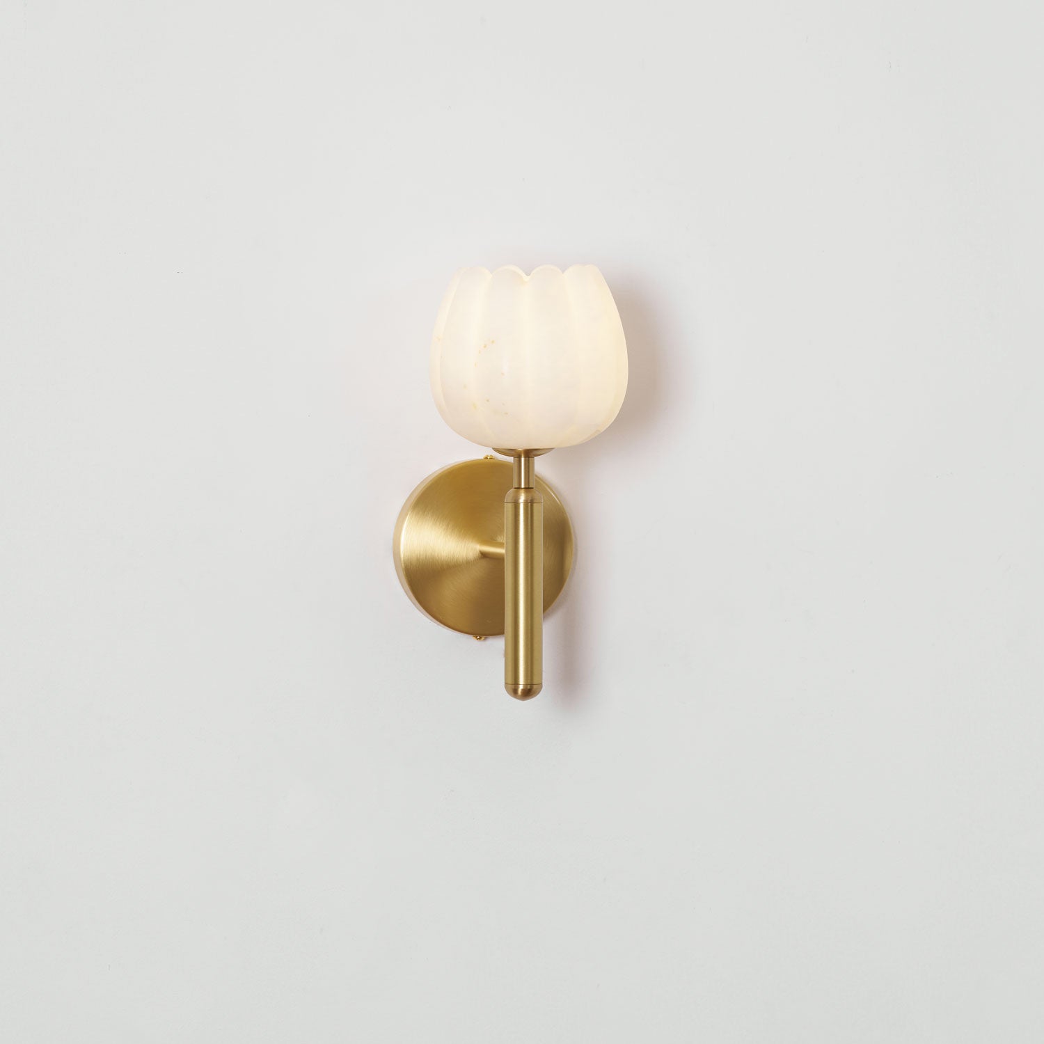 The Alabaster Bloom Wall Light