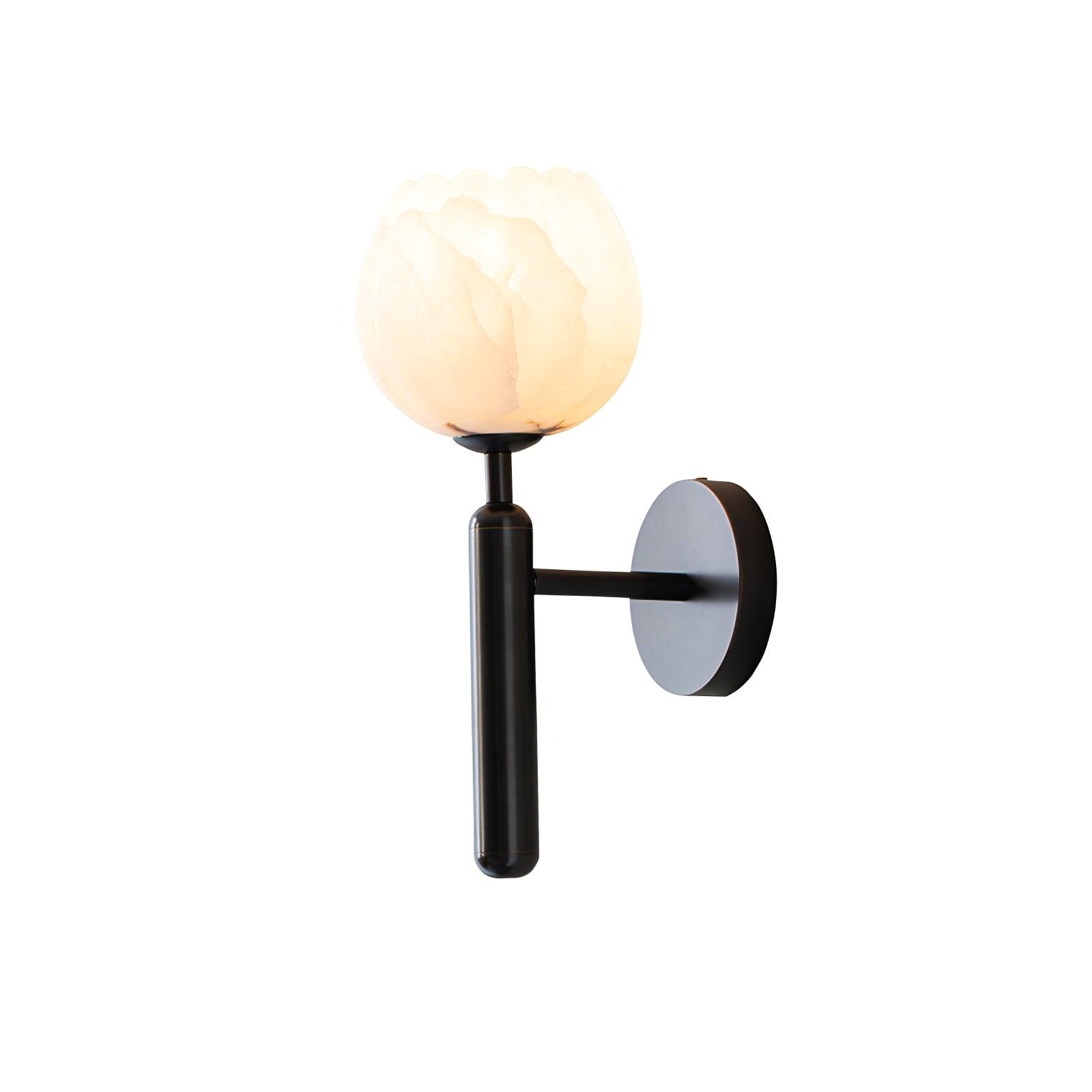 The Alabaster Bloom Wall Light