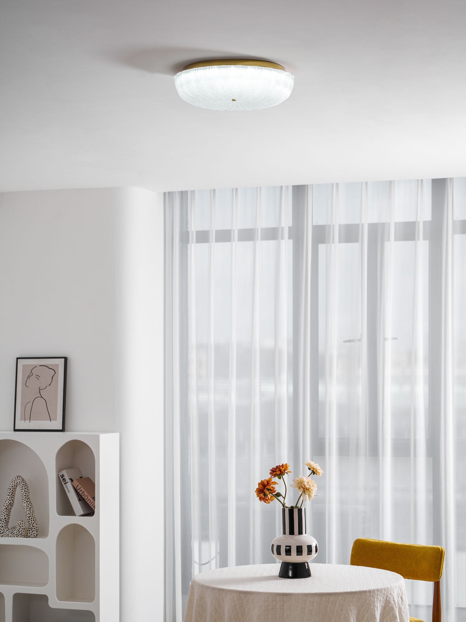 The Starry Ripple Ceiling Light