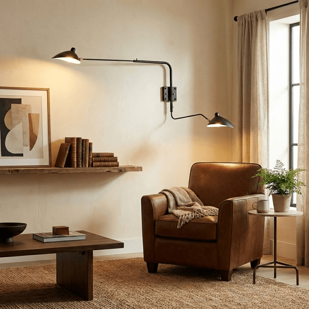 The Sculptural Reach Wall Sconce