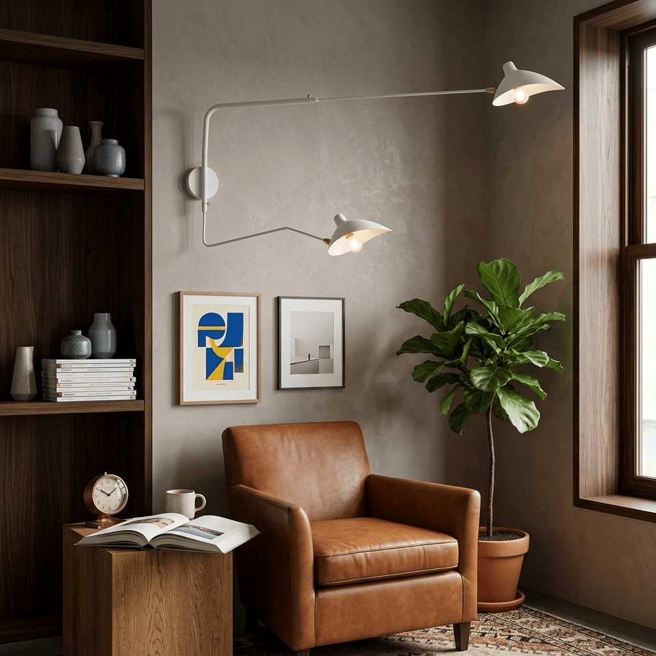 The Sculptural Reach Wall Sconce
