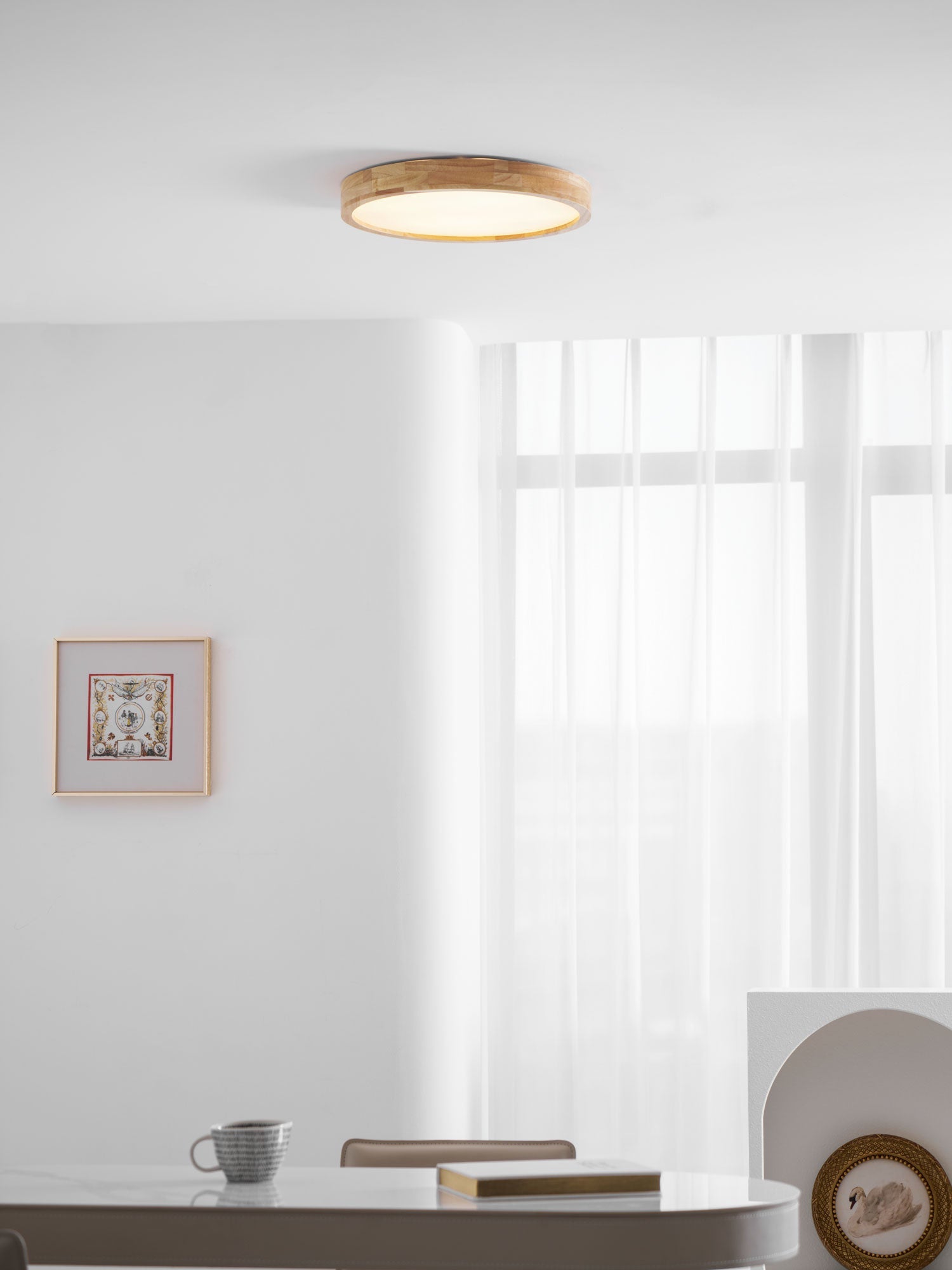 The Warm Geometry Ceiling Light
