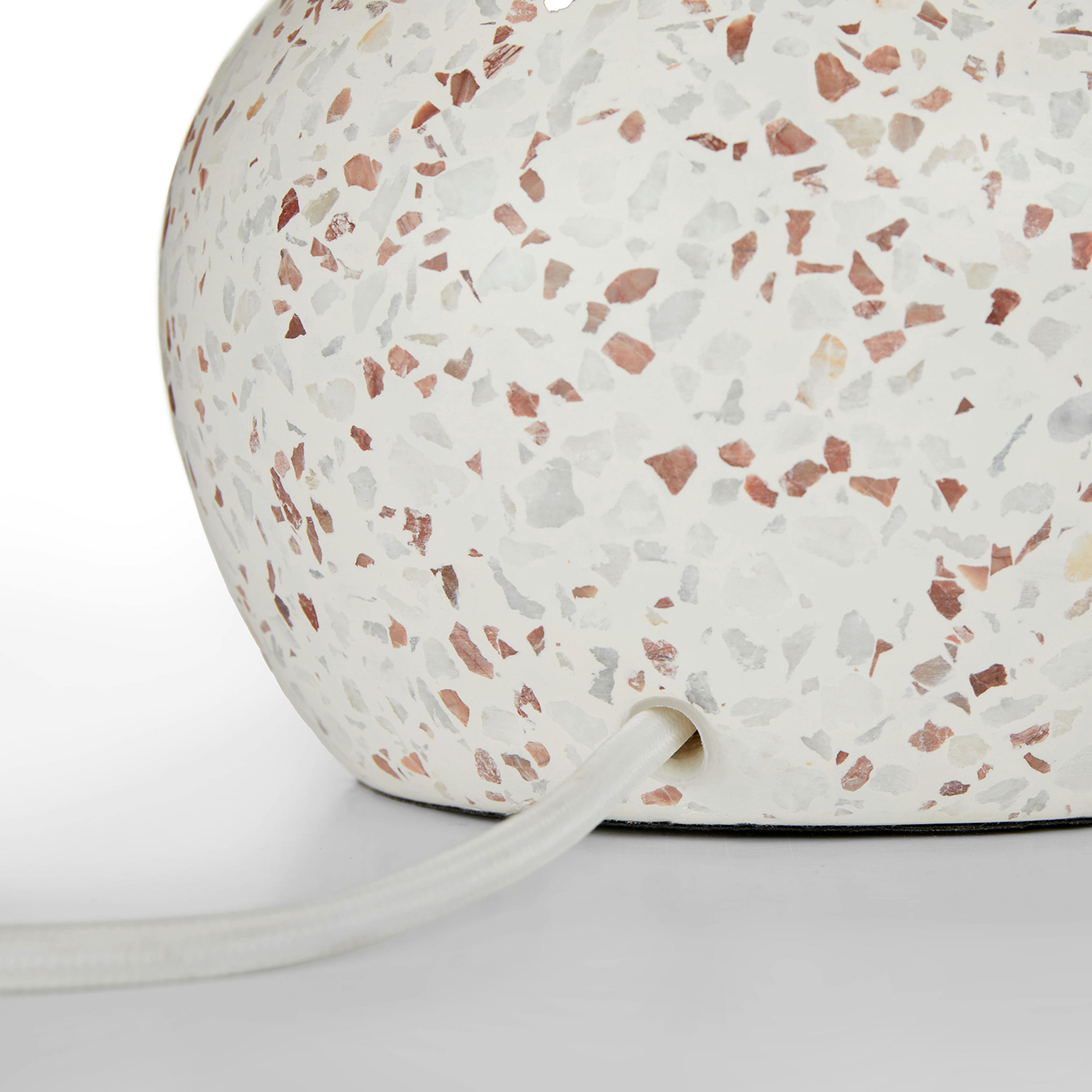 The Sculpted Terrazzo Table Lamp