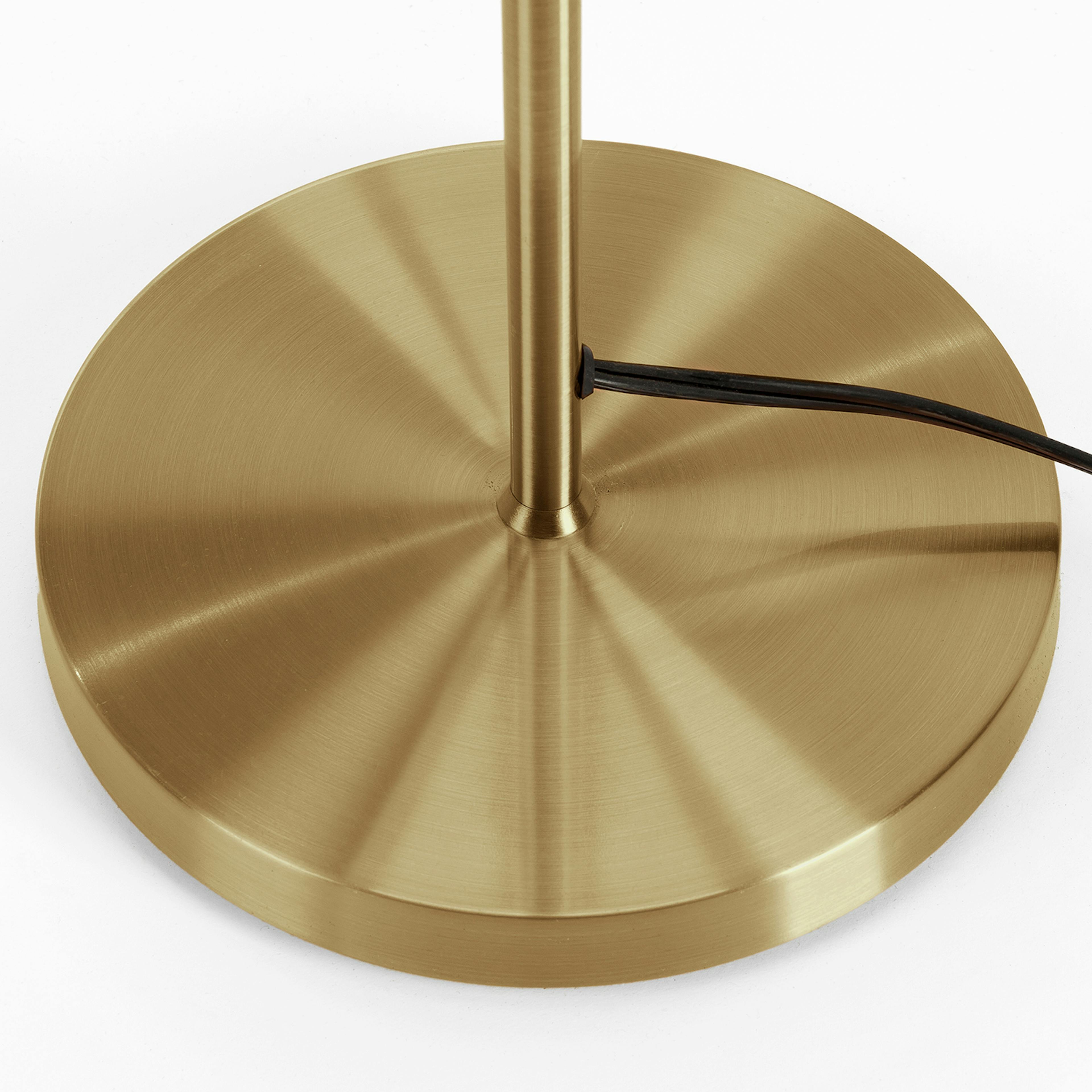 The Reading Corner Brass Floor Lamp