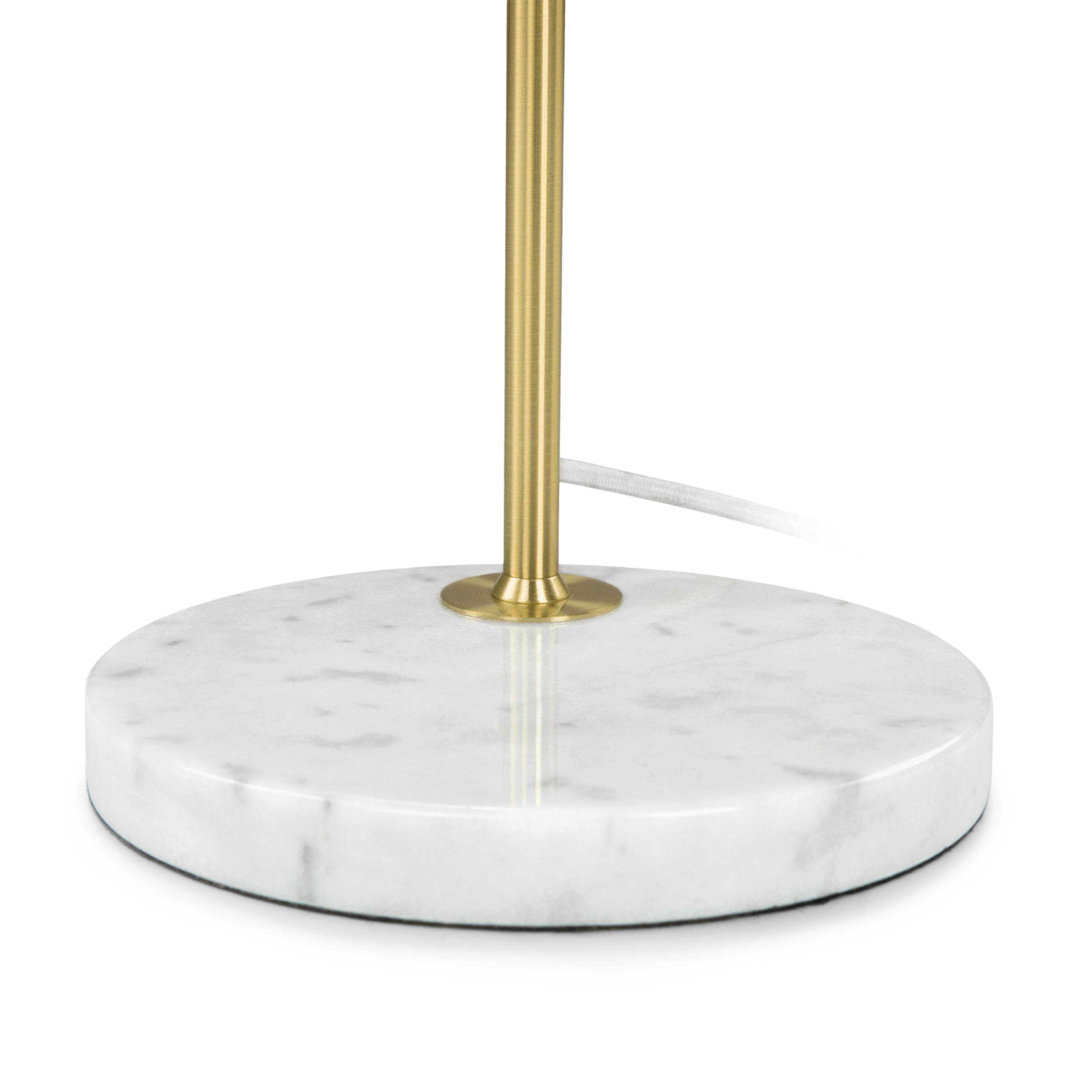 The Reading Corner Brass Floor Lamp