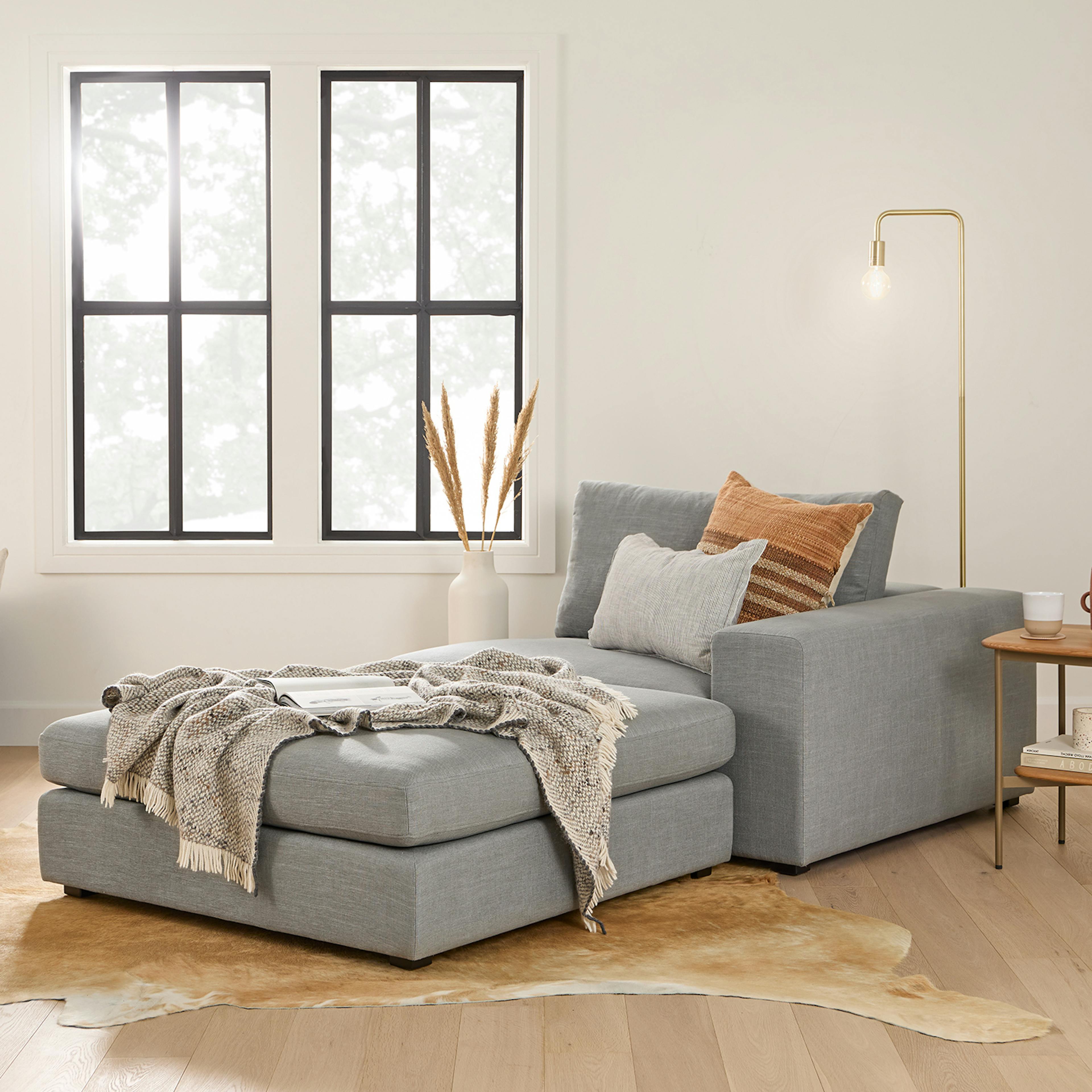 The Reading Corner Brass Floor Lamp