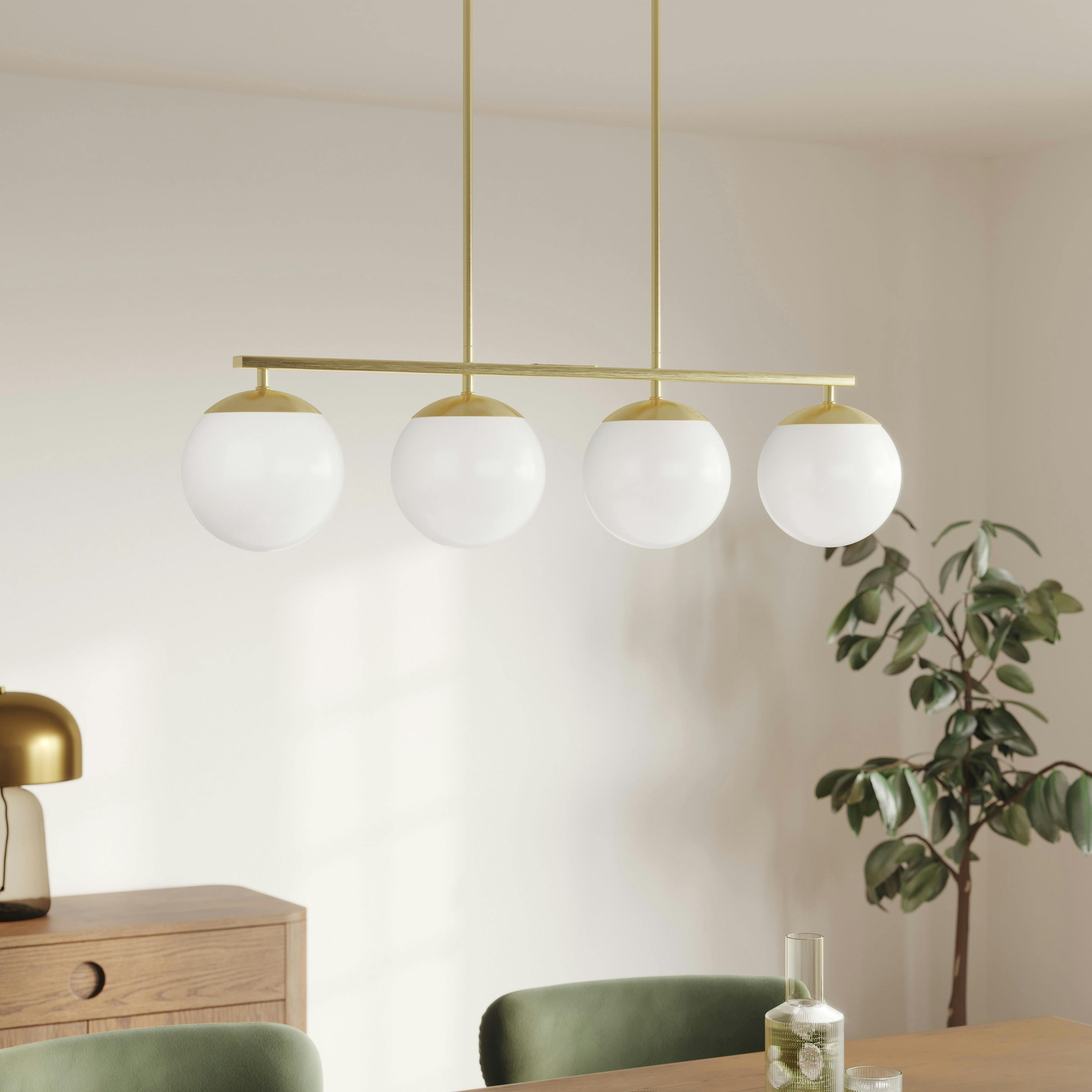 The Warm Glow Moon Chandelier