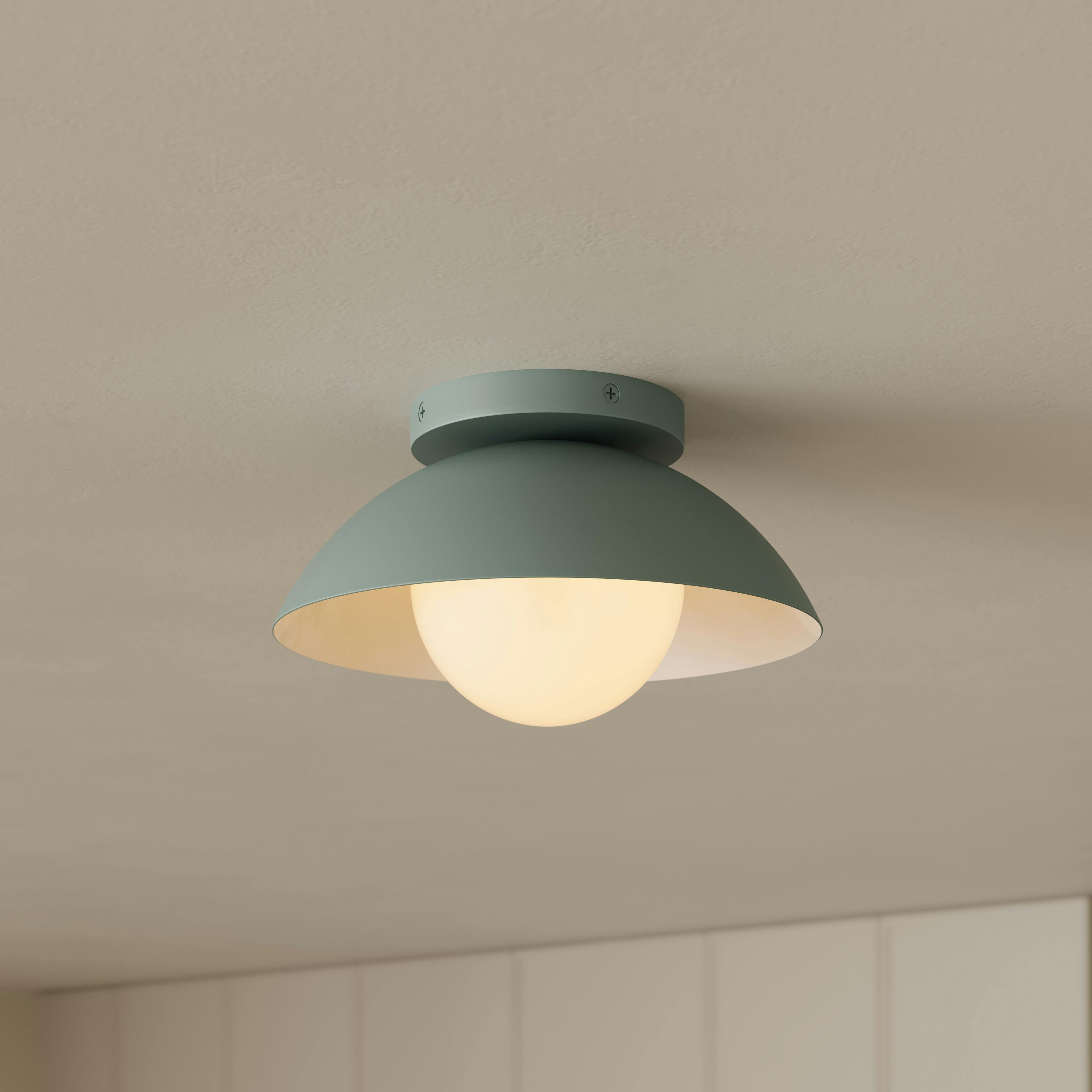 The Soft Glow Flushmount Light