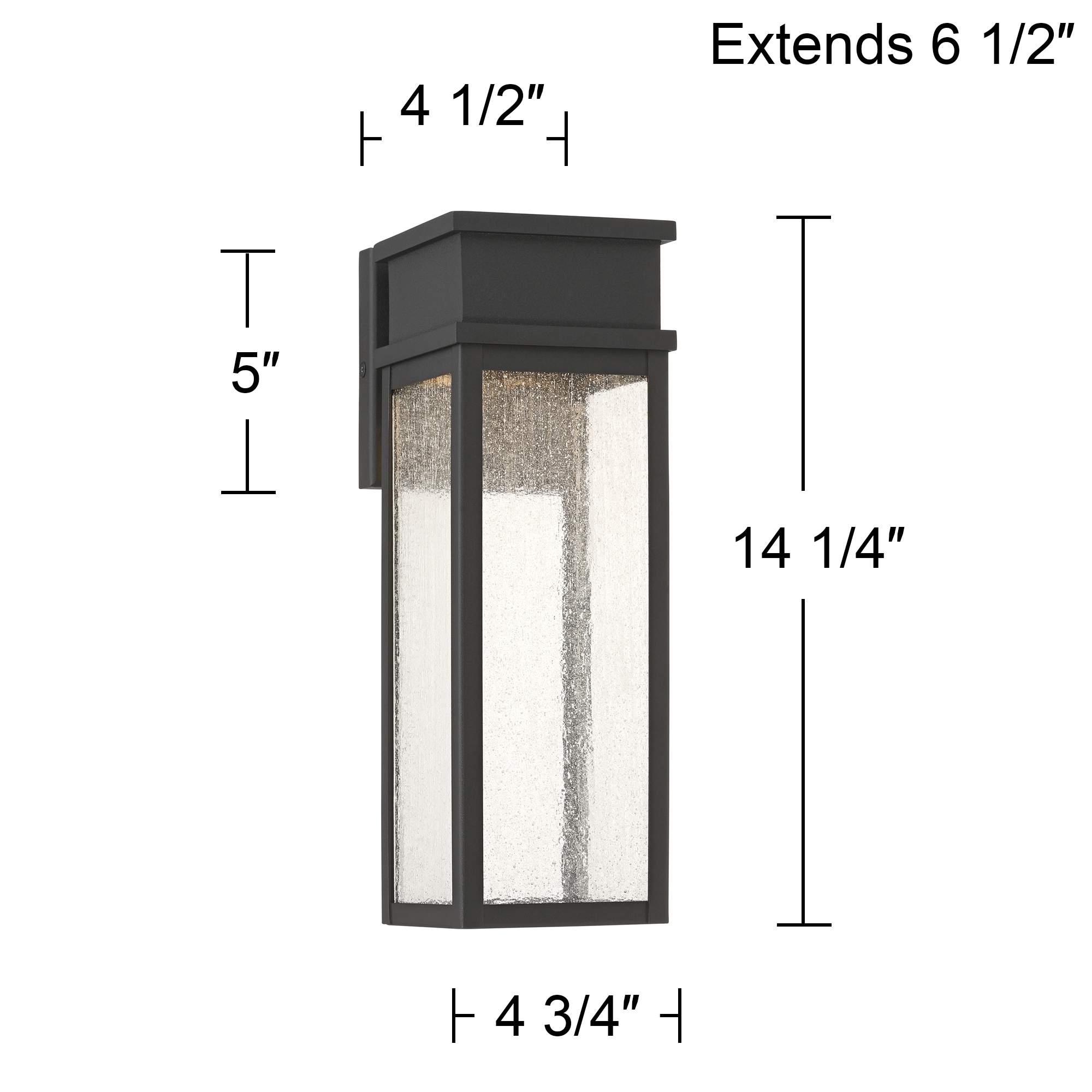 The Finished Exterior Outdoor Light Set