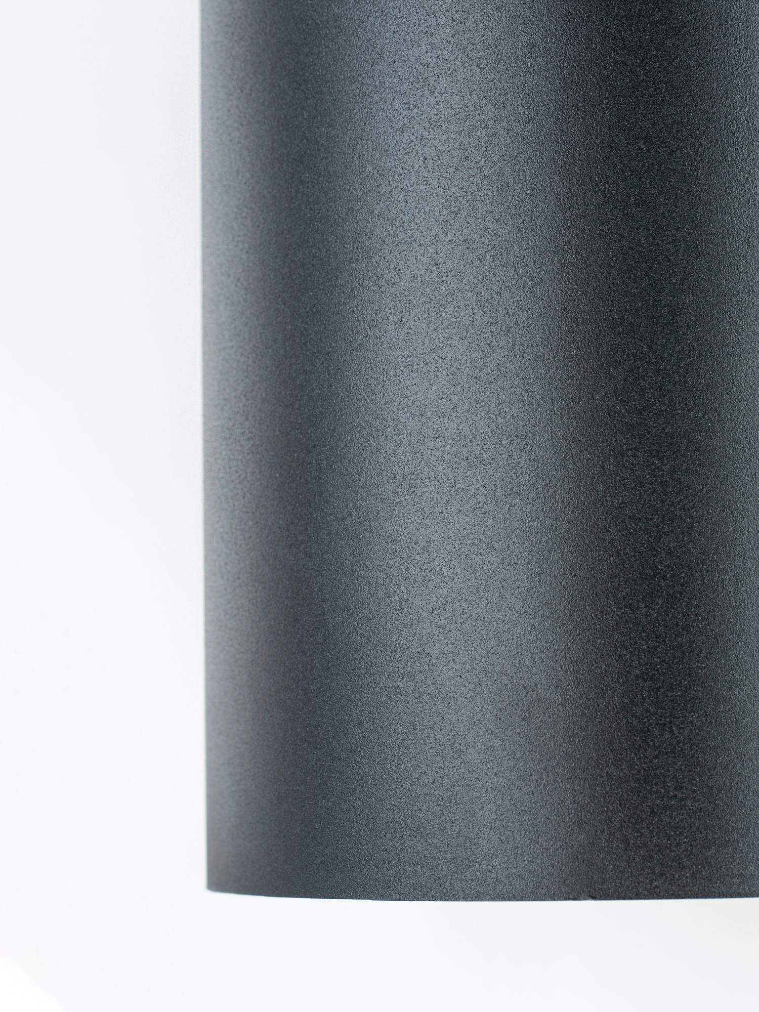 The Finished Exterior Cylinder Light