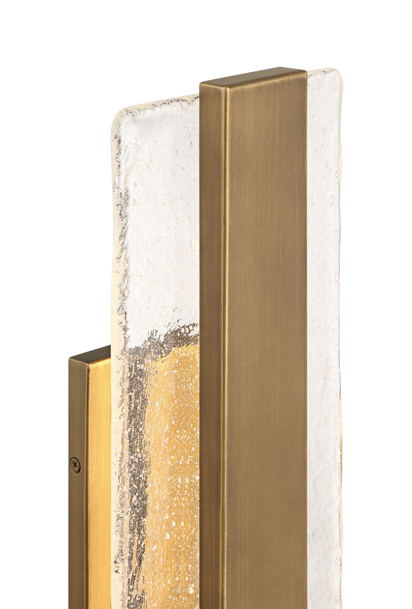 The Curb Appeal Brass Outdoor Light