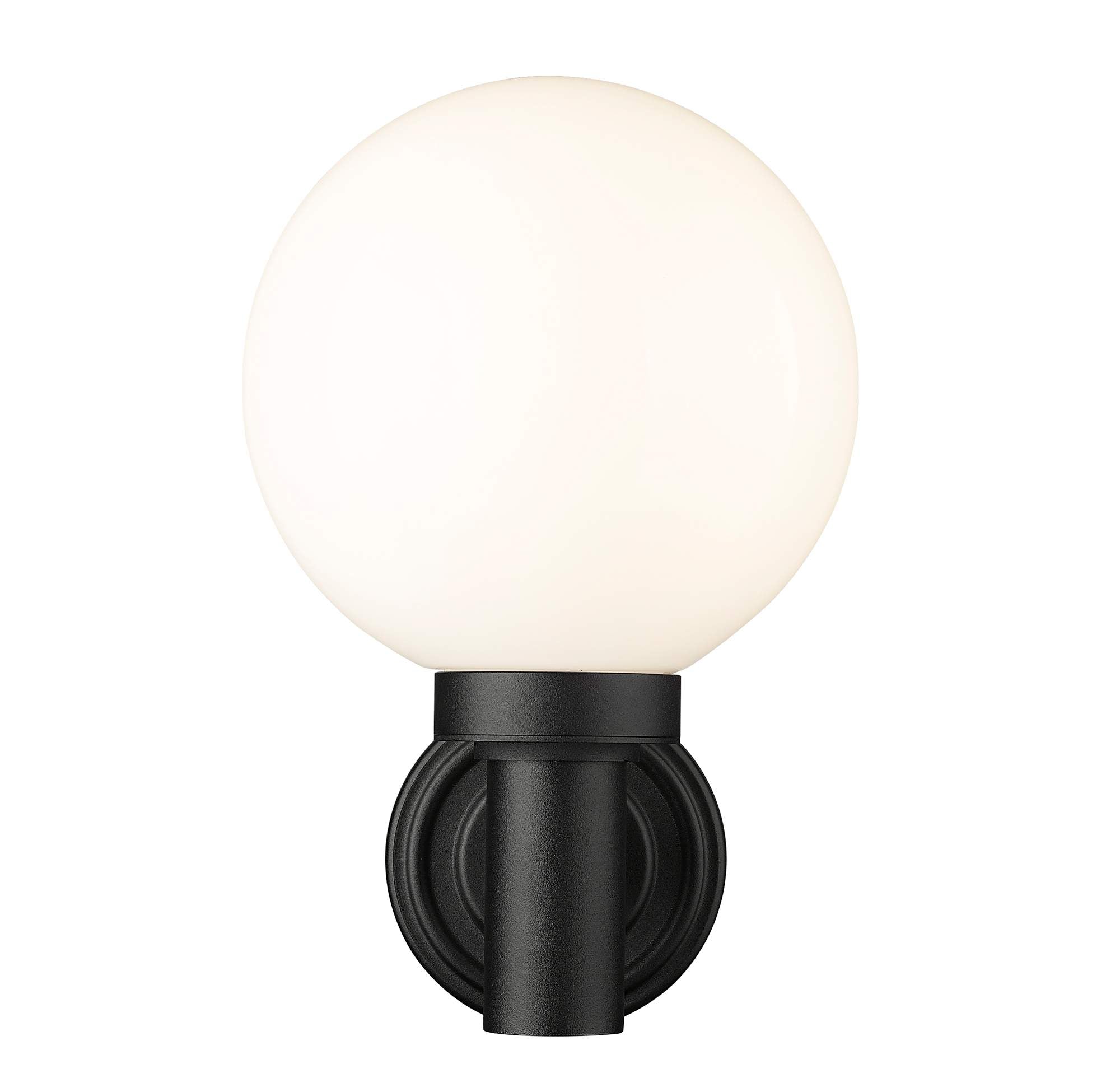 The Finished Exterior Wall Light